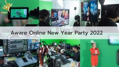 Aware online new year party 2022