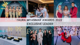 I AURA MYANMAR AWARDS 2022 EXCLUSIVE LEADER